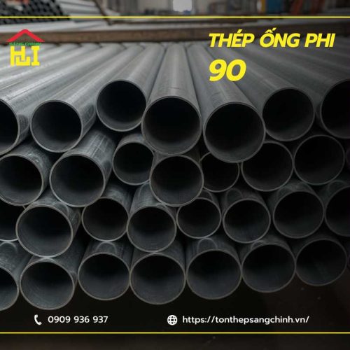 Giá thép ống phi 90 cập nhật mới nhất 2026 - Tôn Thép Sáng chinh