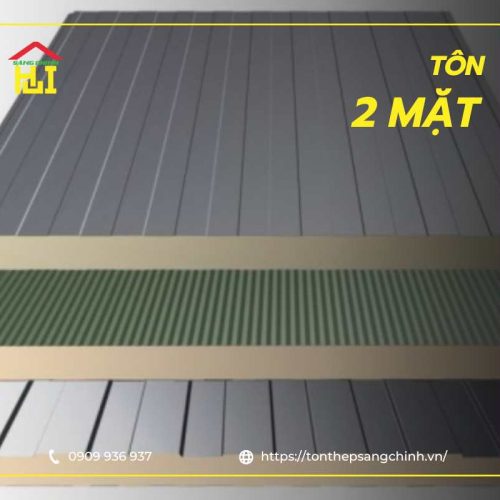 Báo giá tôn 2 mặt chính hãng, giá tốt tại xưởng - Tôn Thép Sáng Chinh