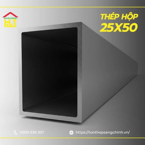 thép hộp 25x50