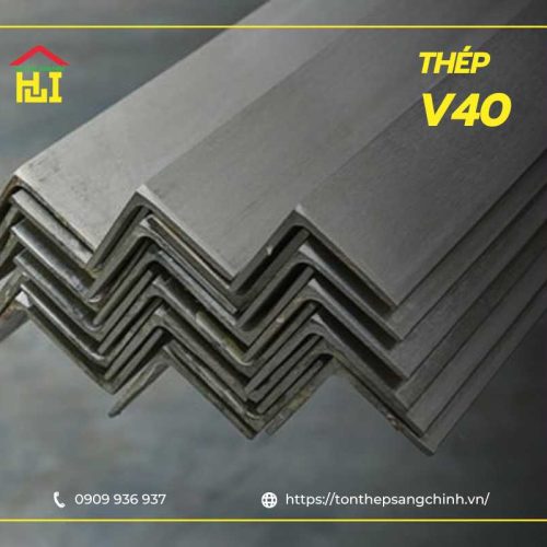 Thép V40x40 - Quy cách, bảng giá và địa chỉ mua hàng uy tín