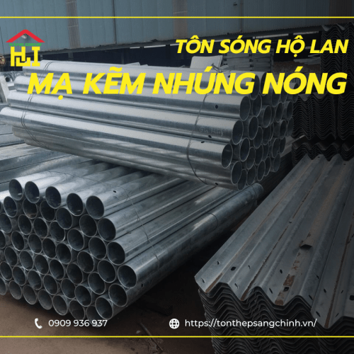 Báo giá tôn sóng hộ lan mạ kẽm nhúng nóng - Tôn Thép Sáng Chinh