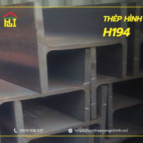 Thép Hình H194 x 150 x 6 x 9 Posco Tiêu Chuẩn A36/SS400