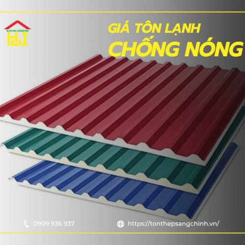 Báo giá tôn lạnh chống nóng cập nhật ngày hôm nay