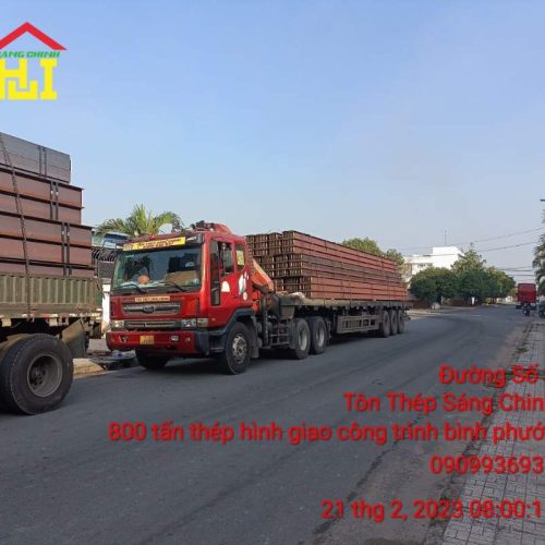 vận chuyển thép hình i150 tại khu vực miền nam