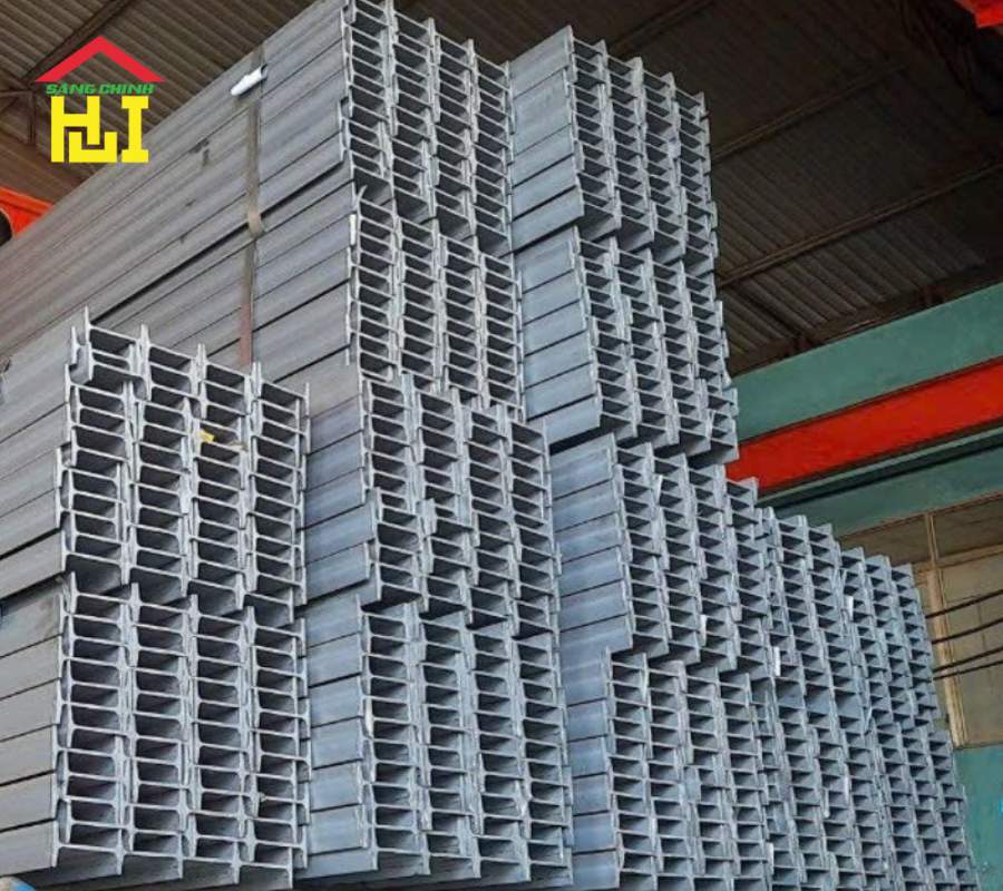 Thép Hình I100 x 55 x 4.5 x 6m 4 ảnh thực tế thép hình i100