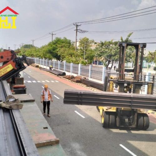 Thép Hình I100 x 55 x 4.5 x 6m 10 ảnh thực tế thép hình i100