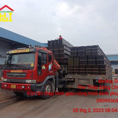 thép i150 tại kho Tôn thép Sáng Chinh