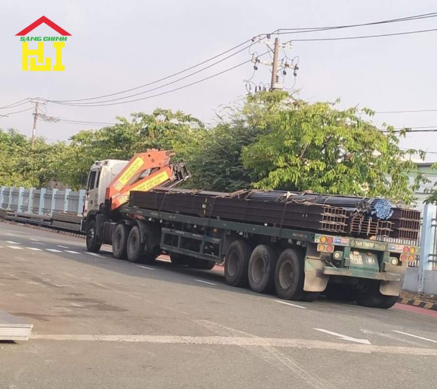 Thép Hình I100 x 55 x 4.5 x 6m 7 ảnh thực tế thép hình i100