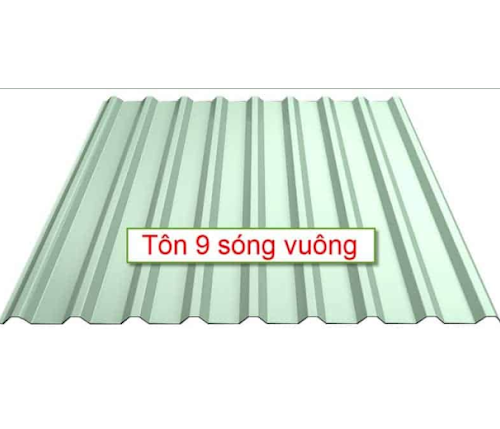 Tôn PU 9 sóng