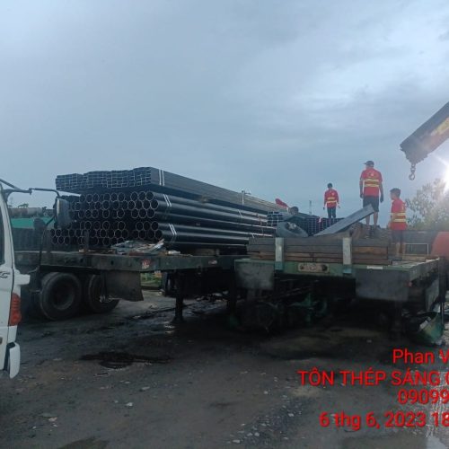 Thép ống đen siêu dày P113.5x2.7mm, 2.9mm, 3.2mm, hàng nhập khẩu nước ngoài