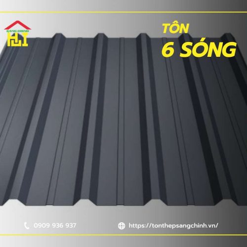 Tôn 6 sóng