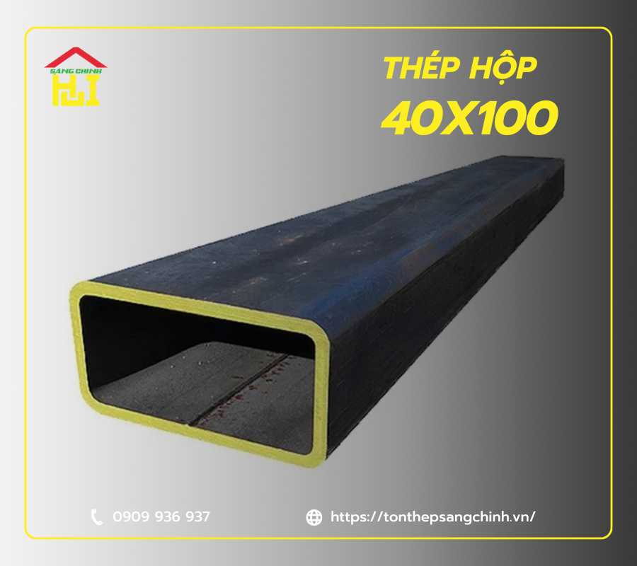 thep-hop-40x100 Thép hộp 40x100 đen, mạ kẽm - Báo giá mới nhất 2026