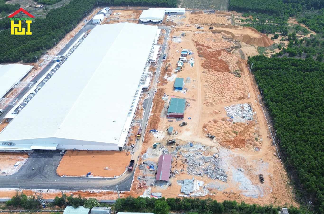 Dự Án Nhà Chứa Máy Bay – 128m Không Cột Giữa