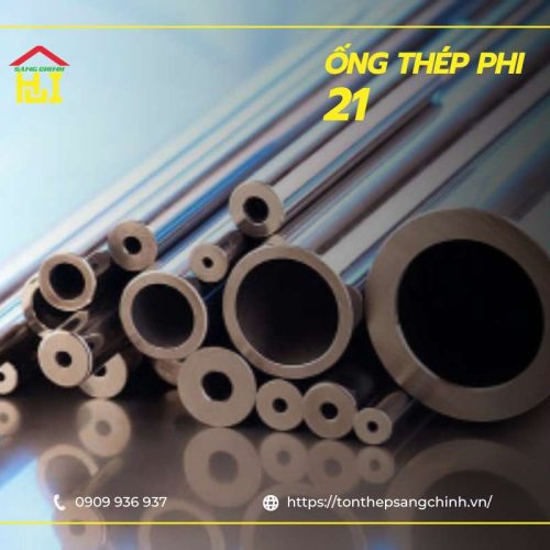 thép ống phi 21