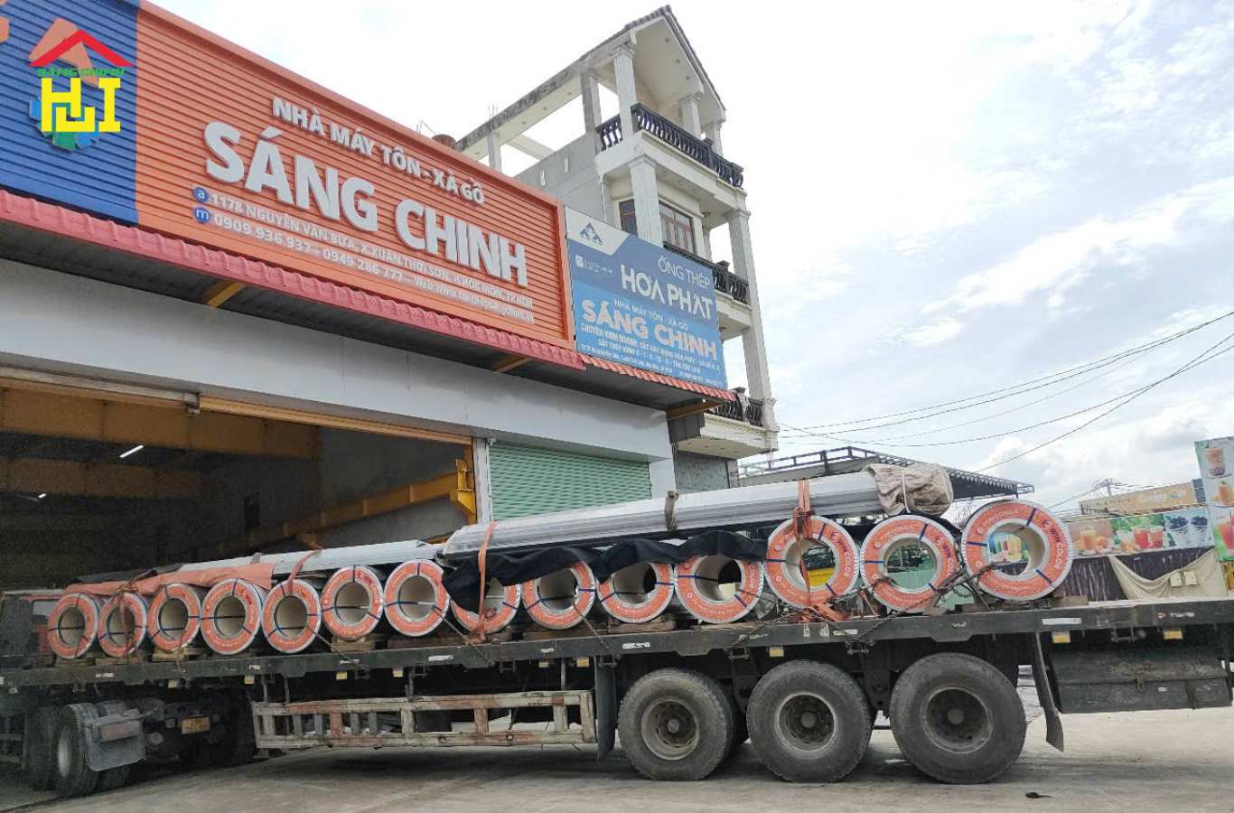 Dự án cung cấp & lắp đặt tôn lạnh/tôn kẽm cho nhà xưởng