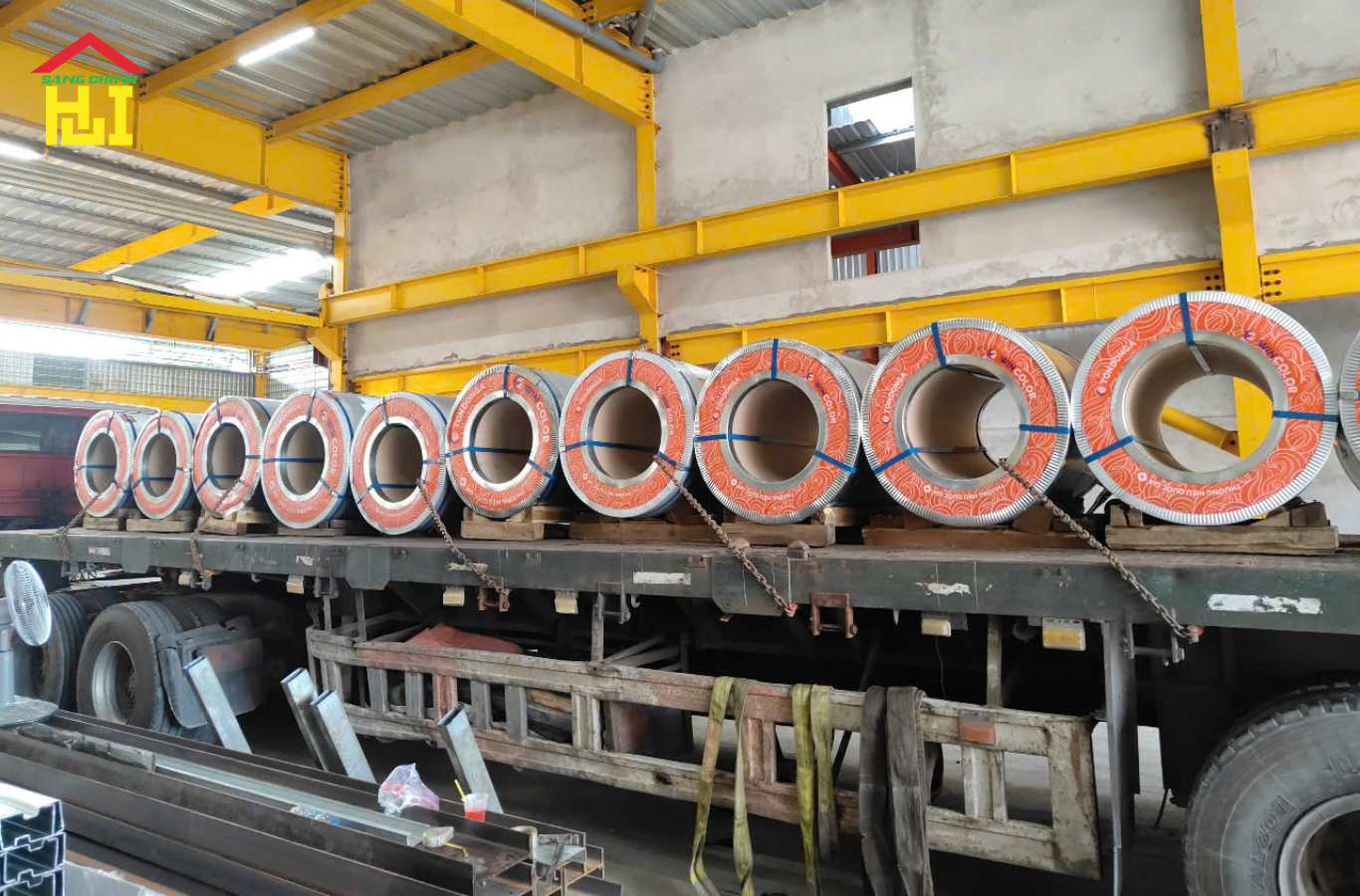 Dự án cung cấp & lắp đặt tôn lạnh/tôn kẽm cho nhà xưởng