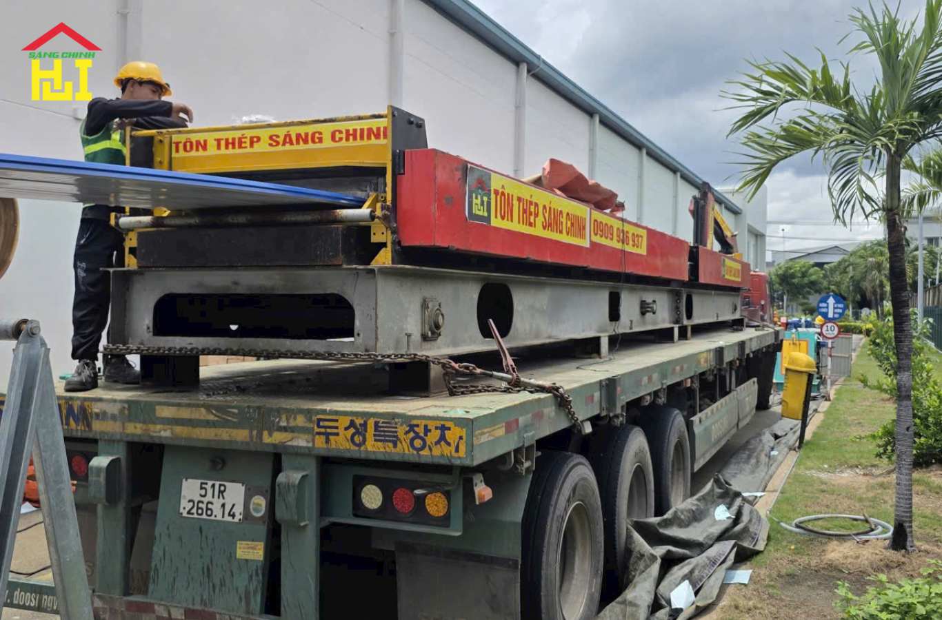 Dự án cải tạo mái tôn nhà máy sản xuất gỗ